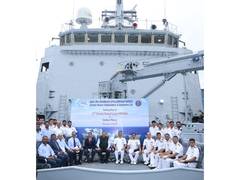 
      
      Indian Navy gets third survey vessel Ikshak 
      
      