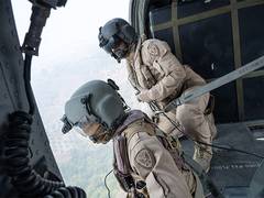 
      
      UAE Rescue Team continues forest firefighting operations 
      
      