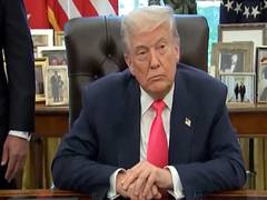 
      
      Trump again claims credit for averting ‘nuclear’ clash
      
      