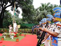 
      
      Jaishankar hoists national flag on 79th Independence Day
      
      