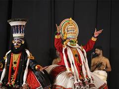 
      
      Troupe from ICCR performs Kathakali Dance in Nepal
      
      