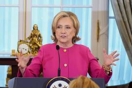 
      
      Hillary Clinton says she will nominate Trump for Nobel Prize
      
      