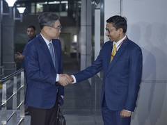 
      
      South Korean Foreign Minister arrives in India on maiden visit
      
      