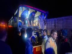 
      
      3 killed after KSRTC bus rams into stationary truck in Yellapur
      
      
