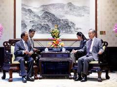 
      
      Chinese Foreign Minister Wang Yi on India visit from Aug 18: MEA
      
      