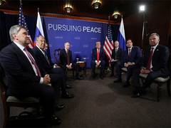 
      
      Meeting with Putin went really well: Trump  
      
      