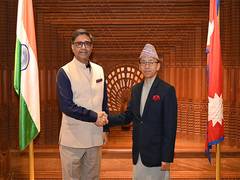 
      
      Foreign Secy Misri holds bilateral talks with Nepali counterpart
      
      