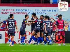 
      
      Diamond Harbour beat Jamshedpur to enter Durand Cup semifinals
      
      