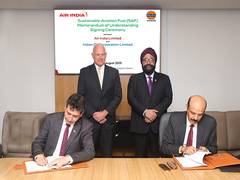 
      
      IndianOil, Air India sign MoU to supply sustainable aviation fuel
      
      