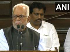 
      
      INDIA bloc VP candidate Sudershan Reddy praises Rahul Gandhi
      
      