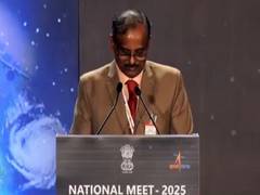 
      
      ISRO Chairman V Narayanan highlights milestones at National Meet 
      
      