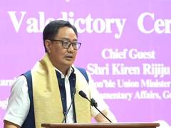 
      
      Won't compromise with national interests: Kiren Rijiju
      
      