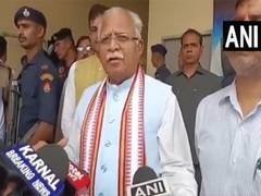 
      
      Manohar Khattar congratulates scientists on National Space Day
      
      