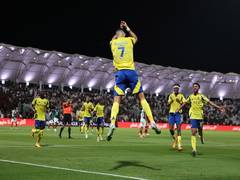 
      
      Cristiano Ronaldo completes 100 goals for Al Nassr
      
      