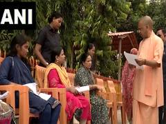 
      
      UP CM Yogi addresses grievances of citizens at 'Janata Darshan'
      
      