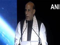 
      
      Rajnath Singh honours Gaganyatris, hails India's space mission
      
      