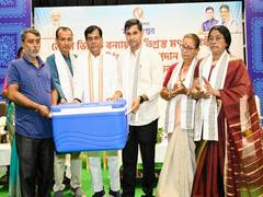 
      
      Tripura: Fisheries Department extend financial aid to fish farmer
      
      