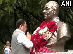 
      
      JP Nadda pays tribute to Arun Jaitley in New Delhi
      
      