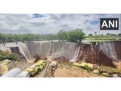 
      
      Rajasthan: Big portion of land caves in due to heavy rainfall
      
      