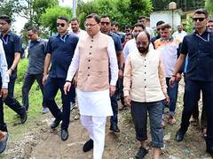 
      
      CM Dhami visits the disaster-affected areas of ​​Tharali
      
      
