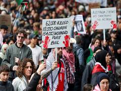 
      
      Australians rally nationwide demanding end to 'Gaza genocide'
      
      