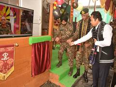 
      
      Arunachal Pradesh: Senior Indian Army official inaugurates cafe
      
      