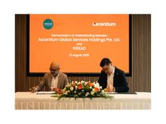 
      
      Ascentium and INSEAD Forge Partnership 
      
      