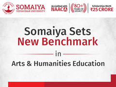 
      
      Somaiya Vidyavihar University Redefines Arts
      
      