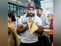 
      
      Indian men's hockey team arrives in Rajgir for Asia Cup 2025 
      
      