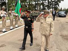 
      
      Algeria: COAS General Upendra Dwivedi reviews guard of honour
      
      