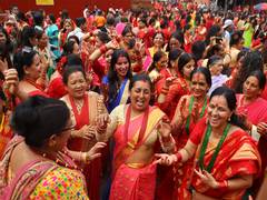 
      
      Nepali Hindu women observe “Teej”, sharing pain and anxiety
      
      