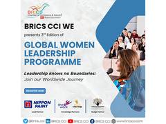 
      
      BRICS CCI WE announces 3rd edition of Global Women Leadership Pro
      
      