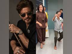 
      
      SRK impressed by Farah Khan's cook Dilip's dance moves
      
      