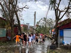 
      
      Three dead, 13 injured as Typhoon Kajiki slams Vietnam
      
      