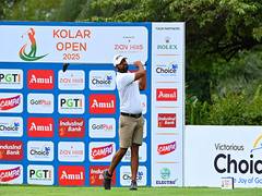 
      
      Kolar Open: Honey Baisoya sets mark at four-under on opening day
      
      