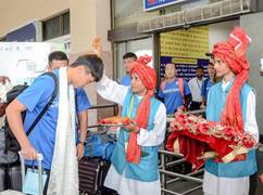 
      
      Chinese Taipei, Bangladesh teams arrive in Rajgir for Asia Cup 
      
      