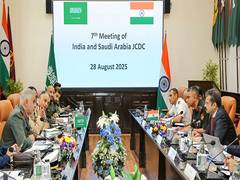 
      
      India, Saudi Arabia strengthen defence ties with 7th JCDC meeting
      
      