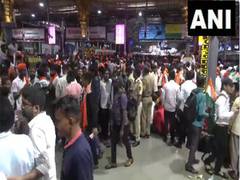 
      
      Maratha quota protest causes rush at Mumbai’s CSMT
      
      