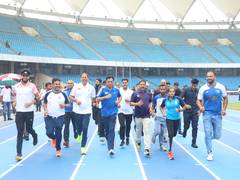 
      
      “No bigger classroom than the sporting arena