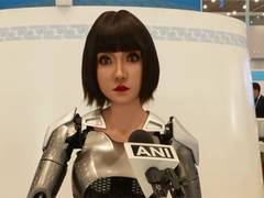 
      
      Humanoid AI robot Xiao He to assist media personnel at SCO summit
      
      