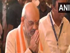 
      
      Ganesh Chaturthi: Amit Shah visits Ganpati Pandal in Bandra West
      
      