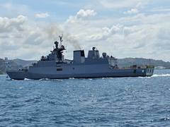 
      
      Indian Navy warship visits Port Moresby to join Papua New Guinea 
      
      