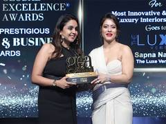 
      
      Mrs Sapna Navin, Founder & CEO of THE LUXE VERSION Wins Big
      
      