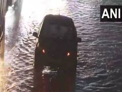 
      
      heavy rain causes waterlogging, traffic woes in Gurugram
      
      