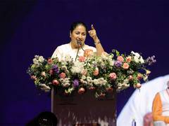 
      
      Delhi CM slams Oppn for alleged abuses against PM
      
      
