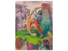 
      
      Russian children depict Ramayana in Vladivostok art exhibition
      
      