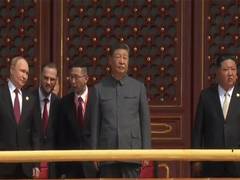 
      
      Xi Jinping hails China’s commitment to peace as Putin, Kim Jong
      
      