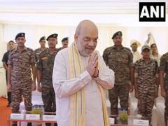 
      
      Amit Shah meets security forces who conducted 'Op Black Forest'
      
      