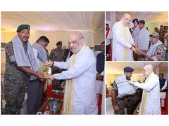 
      
      “Bravery of security forces writtenin golden letters: Amit Shah
      
      