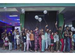 
      
      A First-Ever Party Experience: 300 Street School Kids 
      
      